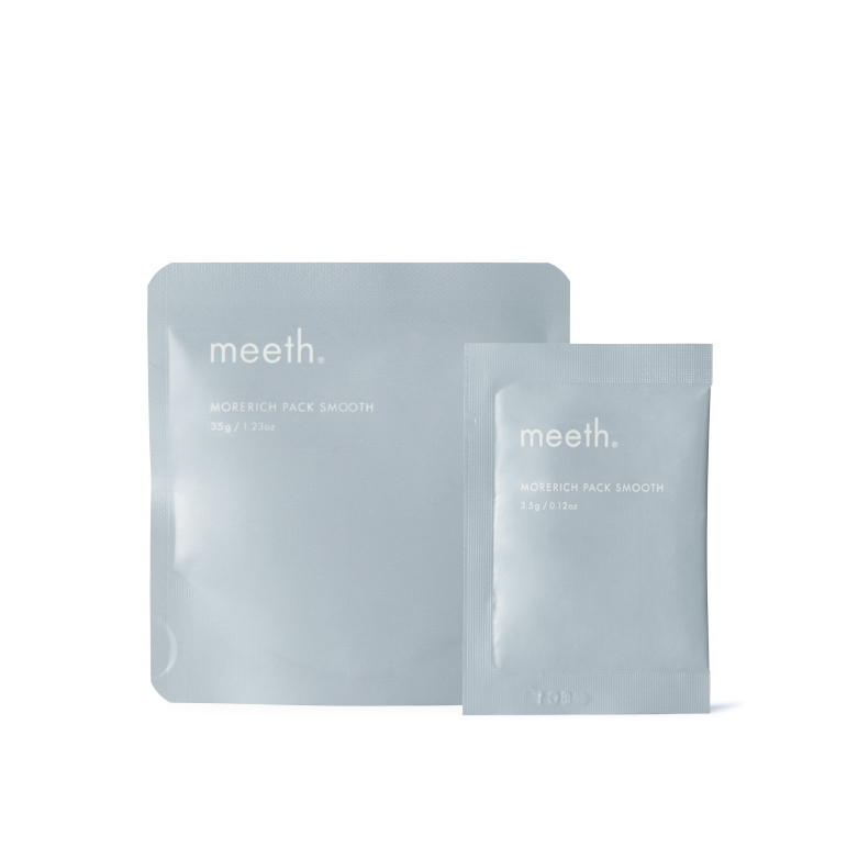 モアリッチパック スムース 1箱 (7回分)｜meeth｜meeth