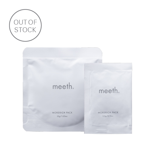モアリッチパック 1箱 (7回分)｜meeth｜meeth