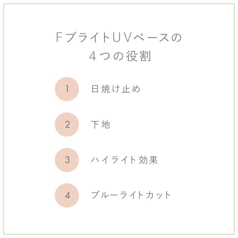 FブライトUVベース 25g (約2ヶ月分)｜meeth｜meeth